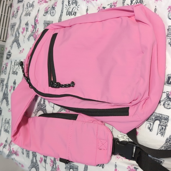 Pink Sling Backpack - Picture 3 of 8